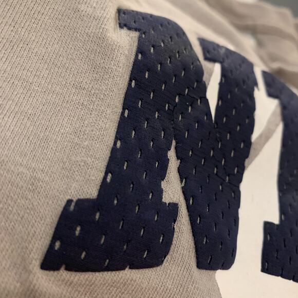 Y2K NIKE Basketball Graphic 3D Print Crewneck T-Shirt Gray Tag Large #12 - Picture 3 of 10